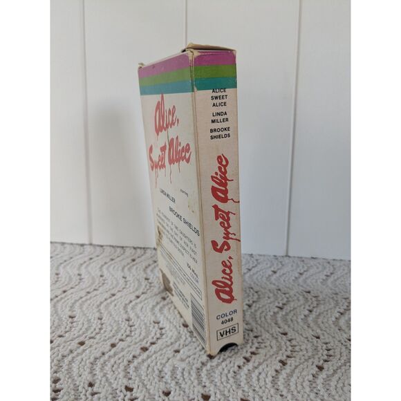 Alice, Sweet Alice VHS Tape - Brooke Shields, 1976, Horror Film - Picture 4 of 8